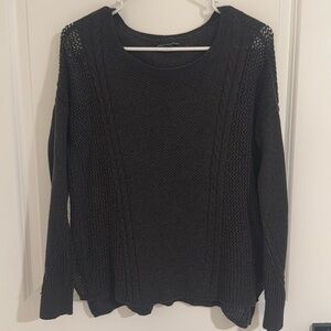 AE Dark Gray Knit Sweater